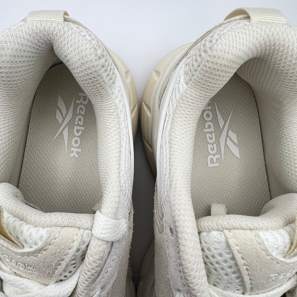 Reebok Chaos Running Shoes Womens 8 Natural Tan Suede Mesh FuelFoam AR30303W-CTT - Picture 5 of 9